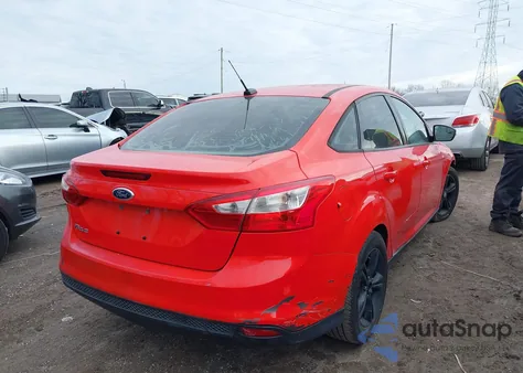 2013 Ford Focus Se from USA, damaged, VIN 1FADP3F20DL286482